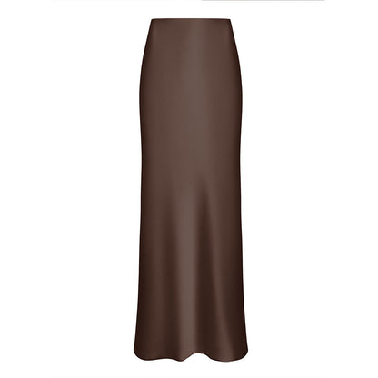 Satin Maxi Skirt