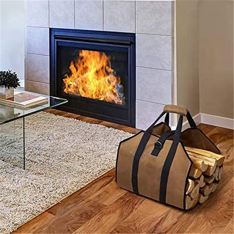 Outdoor Firewood Handbag Portable And Durable