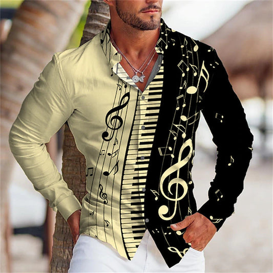 Men' Long-sleeved Shirt