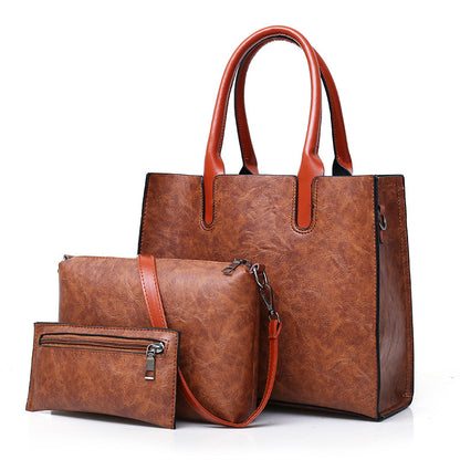 Three Piece Bag with Strap