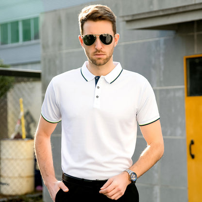 Polo Shirt with Trim