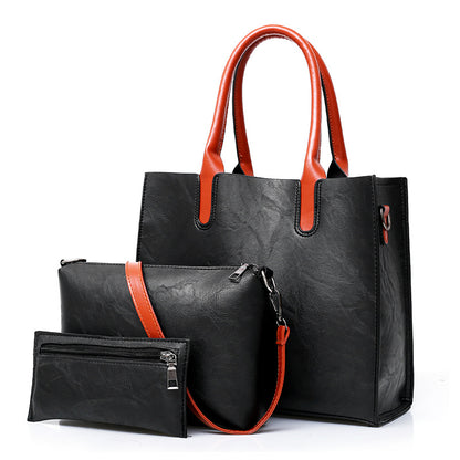 Three Piece Bag with Strap