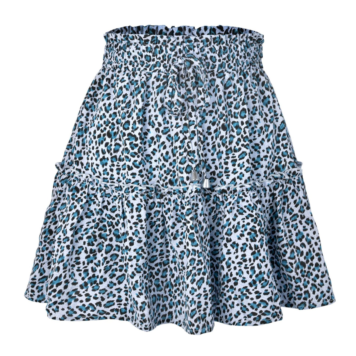 Small Pattern Mini Skirt