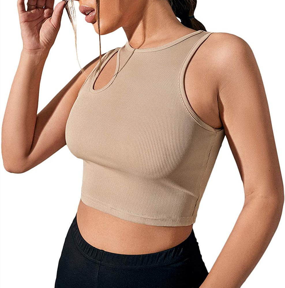 Cutout Crop Tank