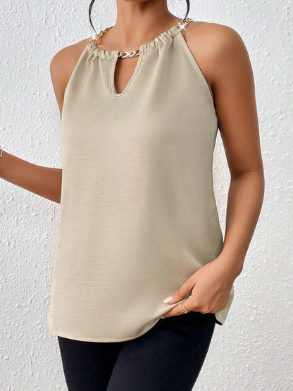 Chain Detail Cami Top