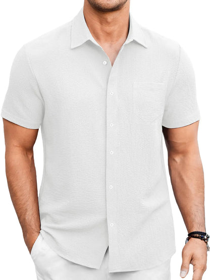 Button Down Short Sleeve Shirt