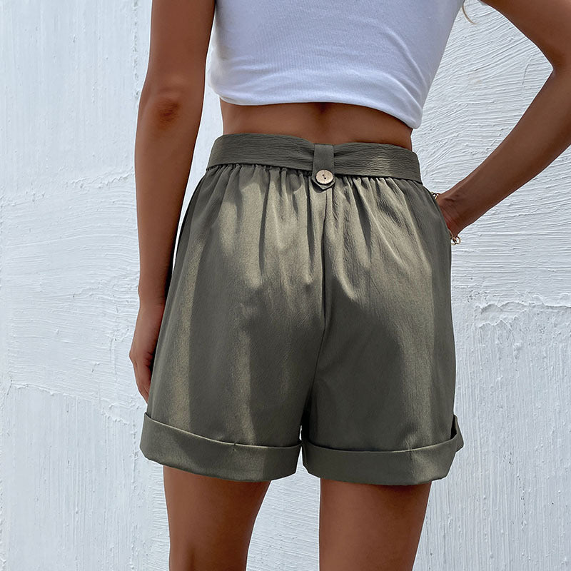 Belt Shorts with Pockets