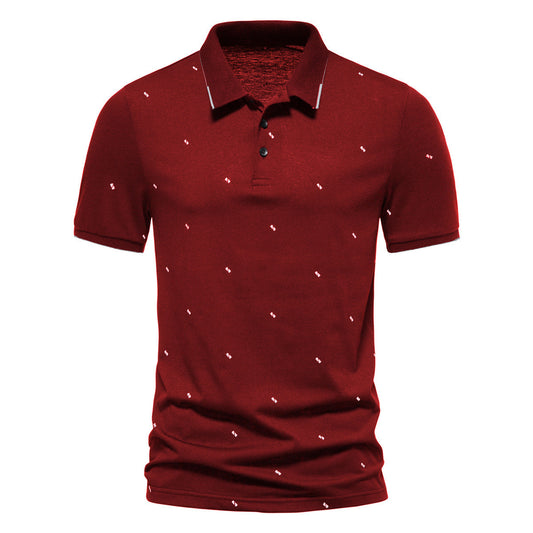 Pattern Polo Shirt