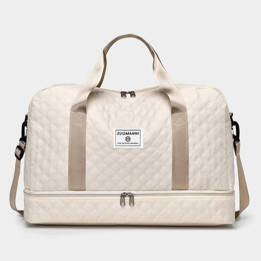 Quilted Duffle Weekender Bag