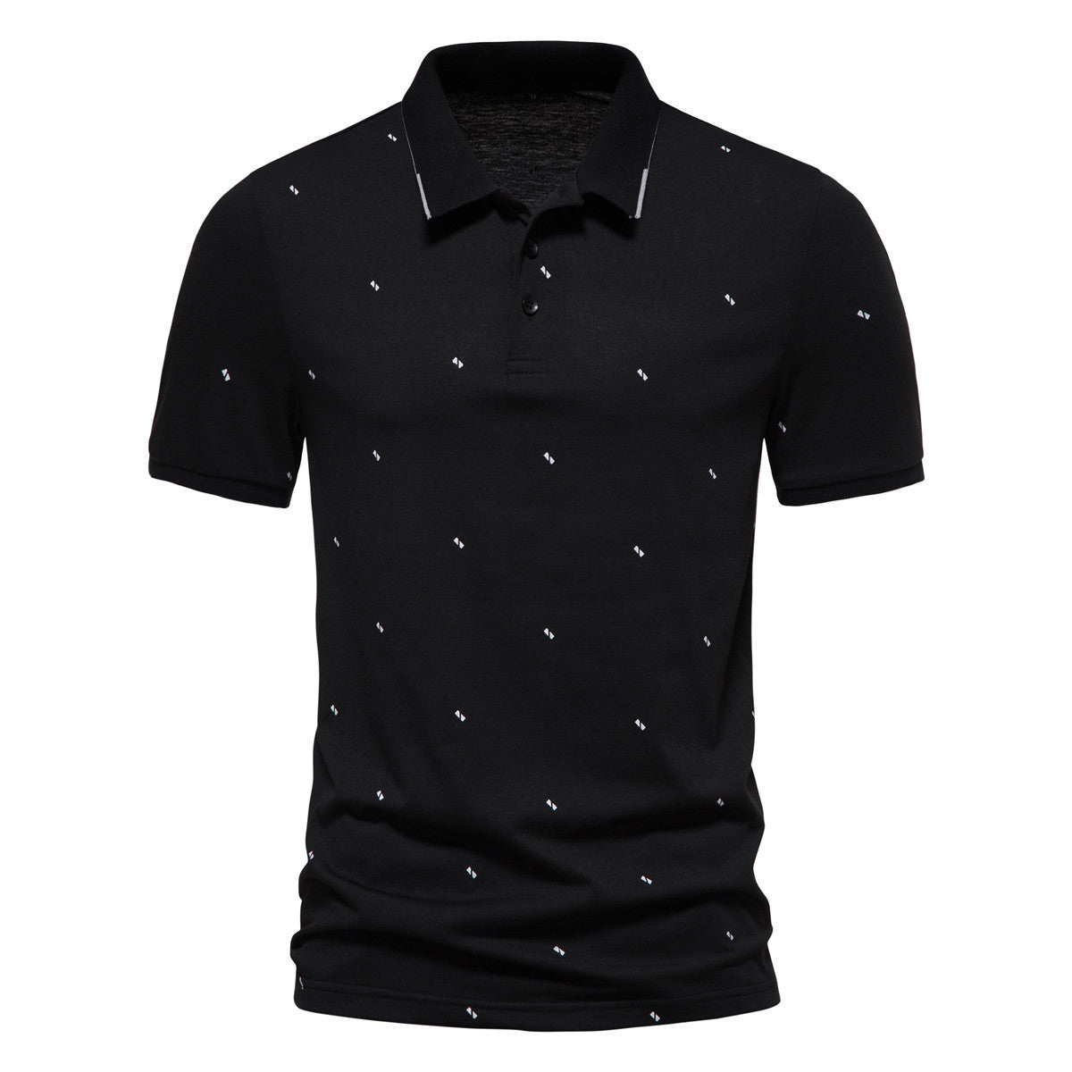 Pattern Polo Shirt