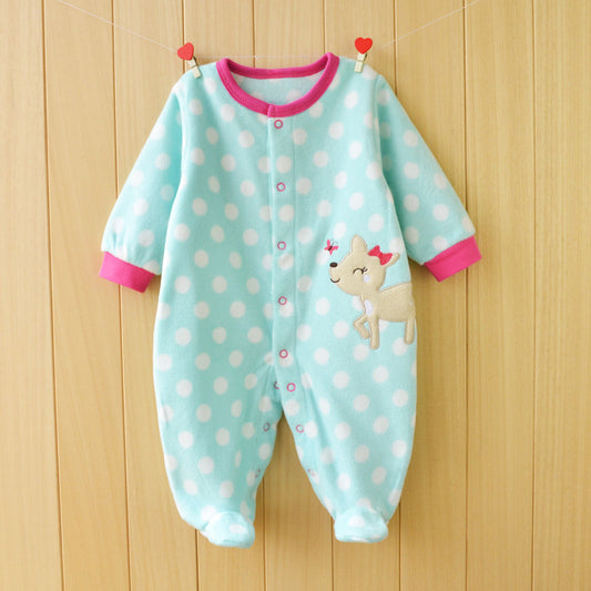 Thicken Baby Pajamas One Piece Clothes