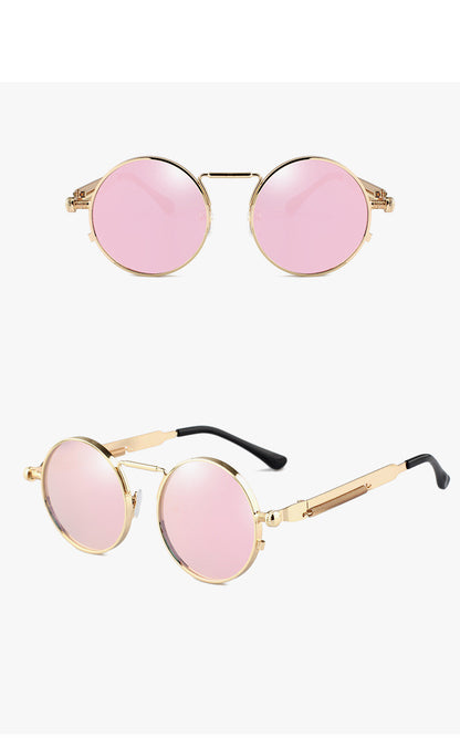 Round Mirror Sunglasses