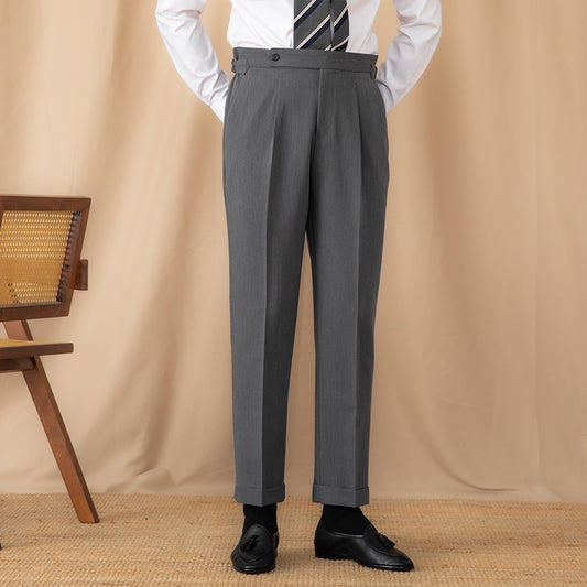 Straight Suit Pants