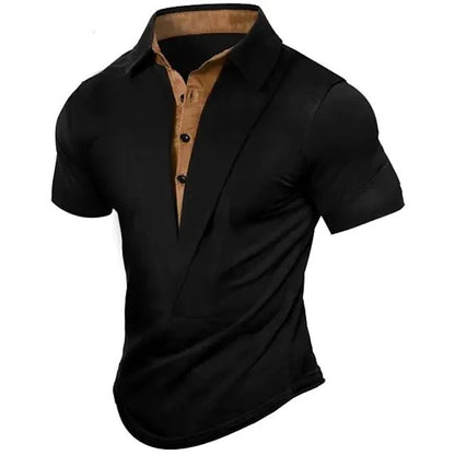 Plus Size Summer Men's Outdoor Retro Casual Shirt