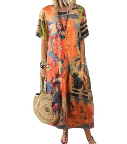 Women's Fashion Individual Casua Dress