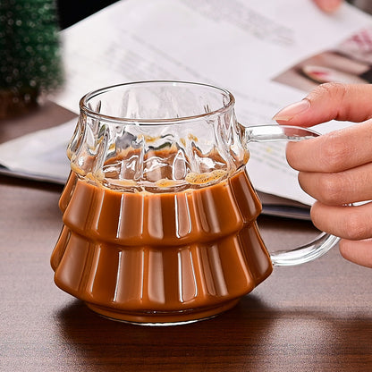 Christmas Tree Glass Mug