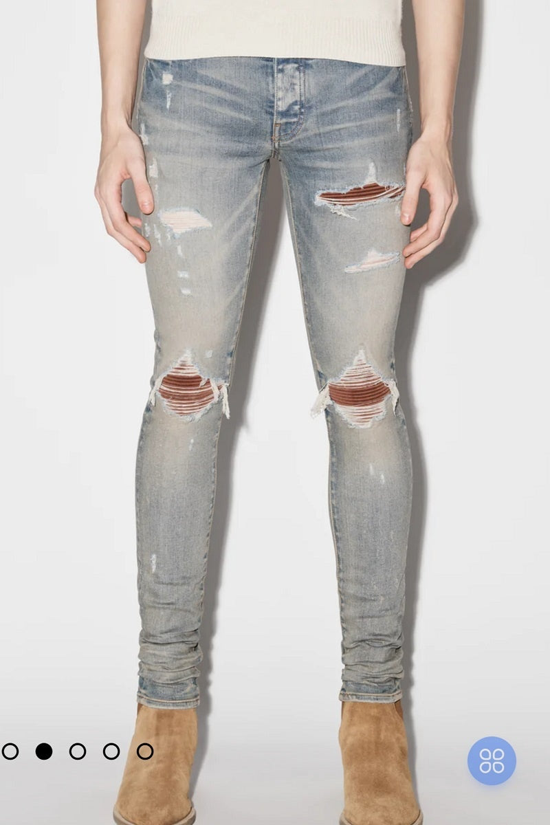 Fashion Personality Skinny Pants Denim